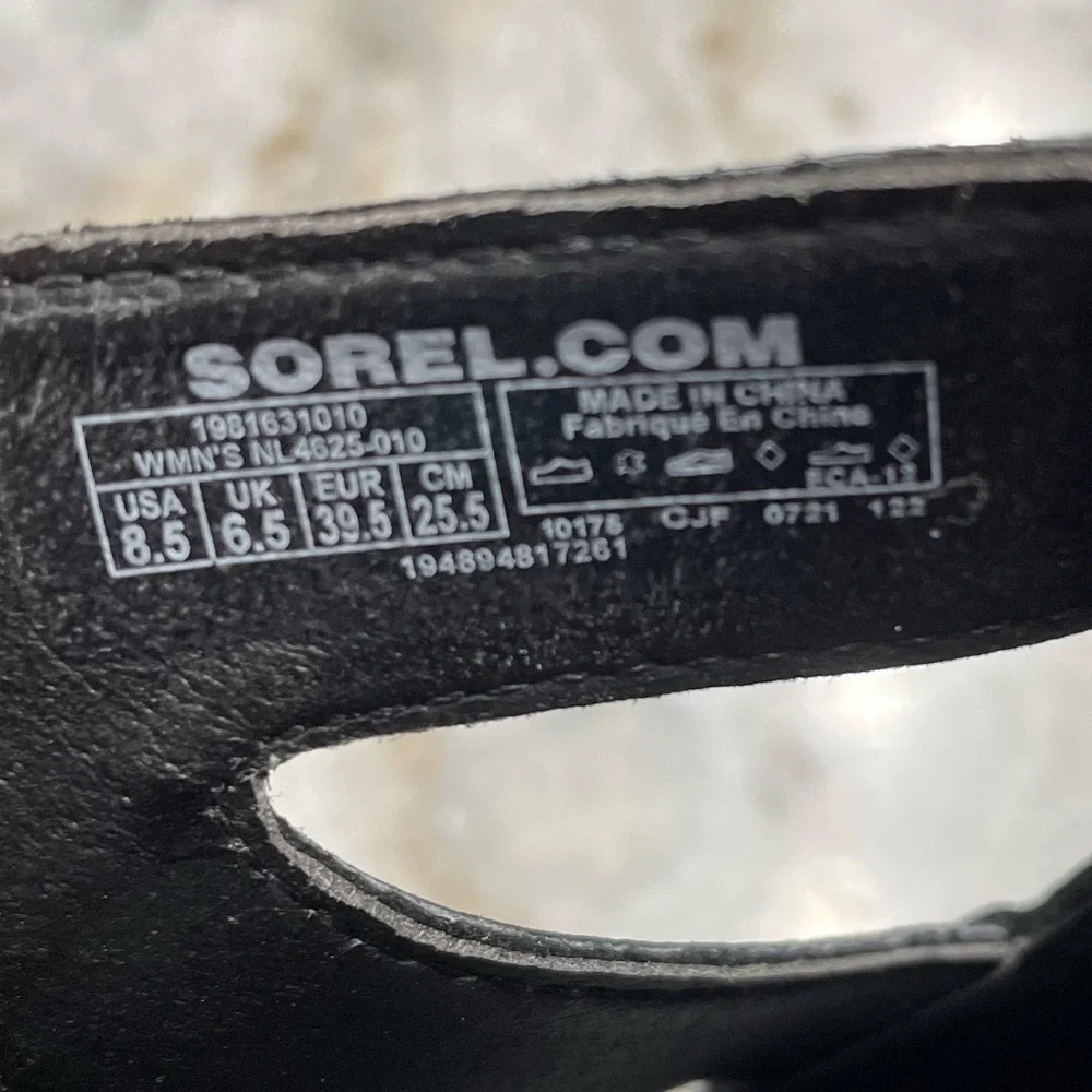 Sorel excellent pre